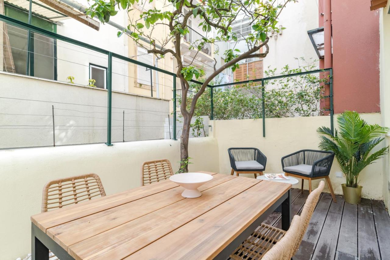 Casa Boma Lisboa - Modern And Stylish Apartment With Private Terrace - Lapa IV Kültér fotó
